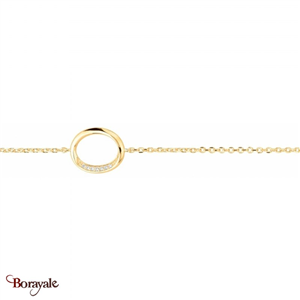 Bracelet, Gemstar Brand Femme, collection Borayale plaqué Or