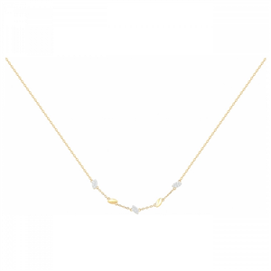 Collier, Gemstar Brand Femme, collection plaqué Or