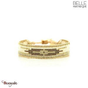 Bracelet -Belle mais pas que- collection Douceur amande B- 1719-DOUC