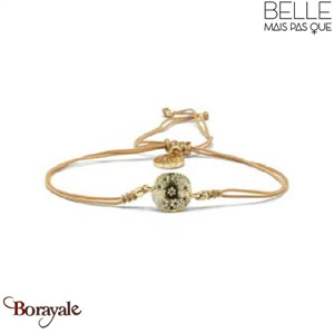 Bracelet -Belle mais pas que- collection Golden Pop B-1547-GOPOP