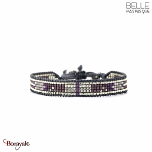 Bracelet Belle mais pas que, Collection: Violette de parme B-2028-PARM