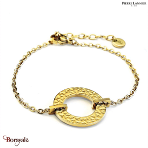 Bracelet Pierre Lannier Caprice acier doré sans nickel BJ01A1201