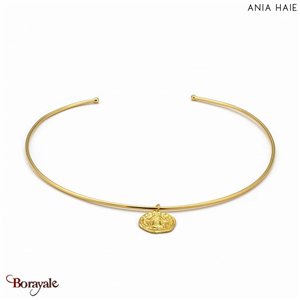Collier Ania Haie Coins plaqué or 14 carats sur argent C009-01G