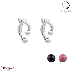Boucles d'oreilles Ciclon 1998 Change métal plaqué argent 925° CI231610-01