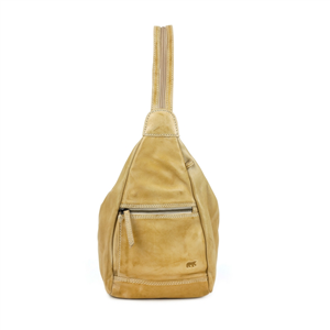 Sac à dos Bear Design en Cuir de vachette lavé Tabac Collection : Lavato