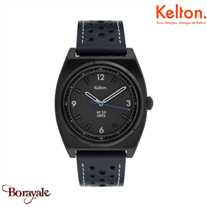 Montre KELTON RC 24 noire – bracelet navy quartz Homme 9124882