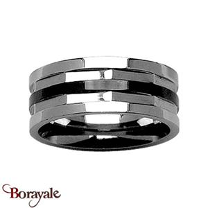 Bague THABORA Homme Ecrou acier Taille 60