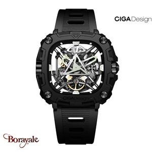 Montre Ciga Design Eye of Horus Black homme X051-BB01-W5B