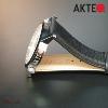 Montre AKTEO Art - Lettres Ecrivain 42 mm argent ronde ALe16