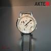 Montre AKTEO Art - Musique Clarinette 38 mm argent ronde AMu36