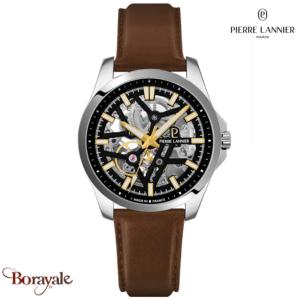 Montre Pierre Lannier SKELETOM Homme automatique noir 304G134