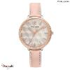 Montre PIERRE LANNIER Collection MIRAGE argenté - doré rose cuir Femme