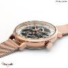 Montre PIERRE LANNIER Collection AUTOMATIQUE doré rose milanais Femme