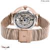 Montre PIERRE LANNIER Collection AUTOMATIQUE doré rose milanais Femme