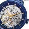 Montre PIERRE LANNIER Collection AUTOMATIQUE bleu milanais Femme