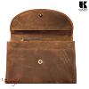 Porte monnaie et cartes KASZER collection Oregon Marron naturel 501604-MC6