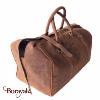 Sac de voyage - sport Kaszer collection Wyoming en cuir de vachette pleine fleur