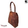 Sac épaule KASZER collection Kansas marron naturel foncé 20007-C6