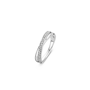 Bague TI Sento Collection : Milano Taille 56 Argent Rhodié