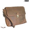 Cartable Serviette KASZER collection Nevada Marron naturel clair touché velours