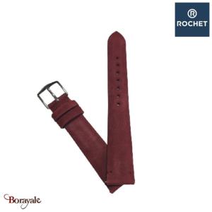Bracelet Rochet France Megève 16 mm couleur : bordeaux 3781607XSA