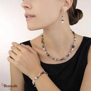Nuance: 0624, Boucles d'oreilles Géo cubes par Cœur de Lion