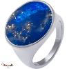 Bague Yola Nature Cabochon Acier poli IH-166-54