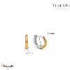 Boucles d'oreilles TI Sento Minimaliste femme 7811SY