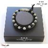 Bracelet Lauren Steven Prospérité Labradorite et Agate Noire LSB06M705