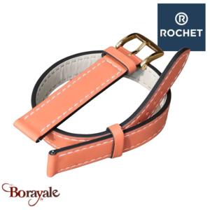 Bracelet Rochet Double Tour 14mm Prune | 3021419DT02A