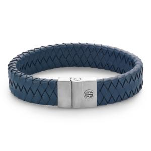 Bracelet Rebel & Rose Full Metal Premium bleu 15 mm, Homme RR-M0049-S-L