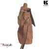 Cartable Serviette KASZER collection Nevada Marron naturel clair touché velours