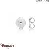 Under Lock & Key, Boucles d'oreilles Argent plaqué rhodium  ANIA-HAIE E032-03H