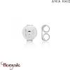 Boucles d'oreilles Ania Haie All Ears argent 925° plaqué rhodium de haute qualit