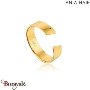 Géometry, Bague Argent plaqué Or 14 carats ANIA-HAIE R005-03G