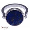 Bague lapis et onyx, Collection: Recto-Verso YOLA Taille 56