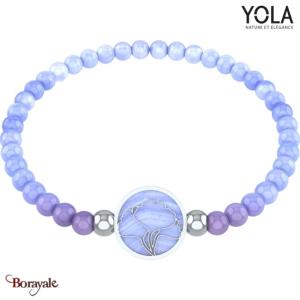 Bracelet Yola Nature Ginkgo Acier poli IK-328