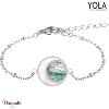 Bracelet Yola Nature Féminité Acier poli IK-381