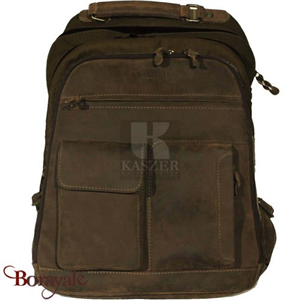 Sac à dos Kaszer collection Kansas en cuir de buffle marron 20095-C6
