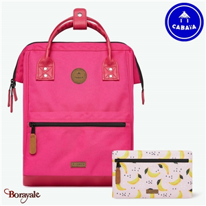 Sac à dos medium Cabaïa Adventurer Durban en Polyester Tressé