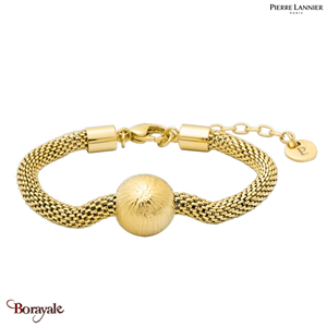 Bracelet Pierre Lannier Nova acier doré sans nickel BJ08A1201