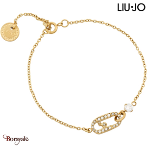 Bracelet Liu Jo femme, Collection : Identity Doré LJ1955