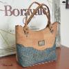 Sac épaule MONTADO en liège naturel, made in Portugal Femme 3007-AZUL