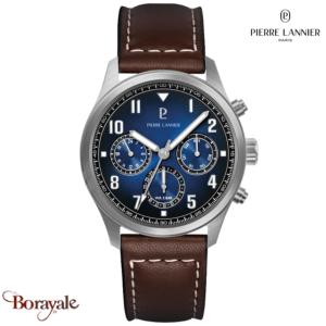 Montre Pierre Lannier AVIATEUR Homme Quartz 257H164