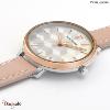 Montre PIERRE LANNIER Collection MIRAGE argenté - doré rose cuir Femme