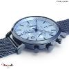 Montre PIERRE LANNIER Collection BARON Cadran Bleu Bracelet Acier Milanais Bleu