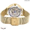 Montre PIERRE LANNIER Collection AUTOMATIQUE doré milanais  Femme