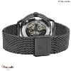 Montre PIERRE LANNIER Collection IMPACT Automatique Cadran Rouge Bracelet Acier