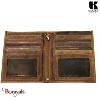 Porte cartes et billets KASZER collection Oregon Marron naturel 512404-MC6