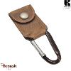 Porte clés KASZER collection Oregon marron naturel foncé 592004-C6